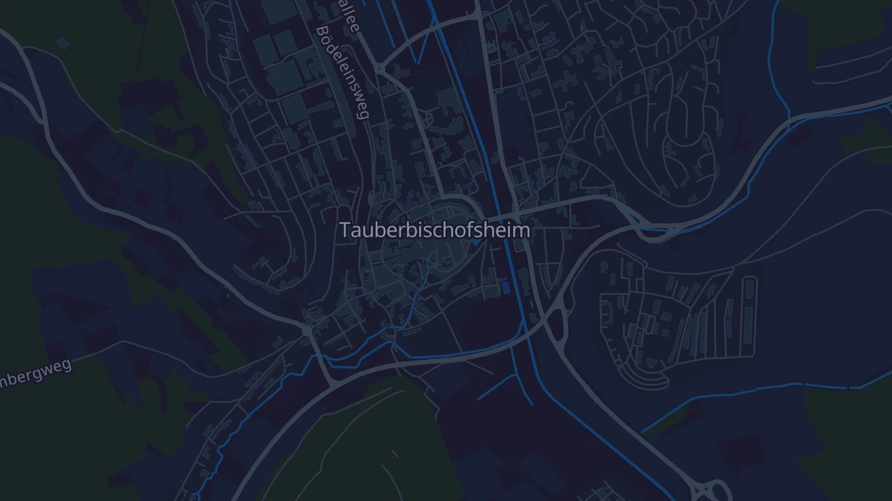Karte von Tauberbischofsheim-Stadt