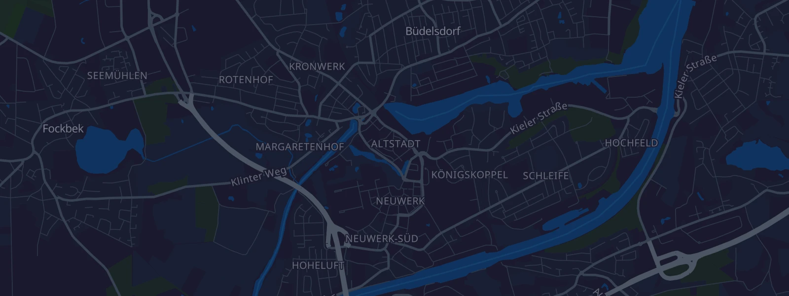 Karte von Rendsburg