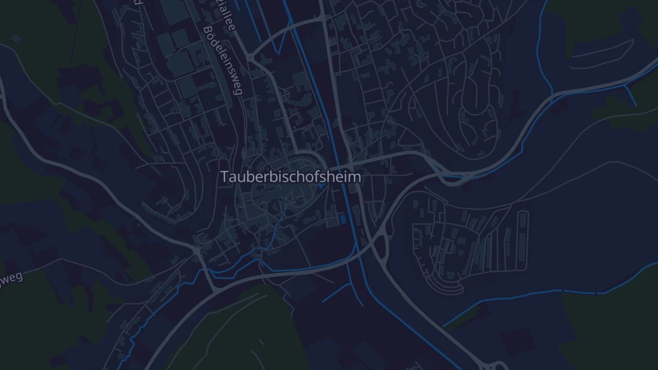 Karte von Tauberbischofsheim-Stadt