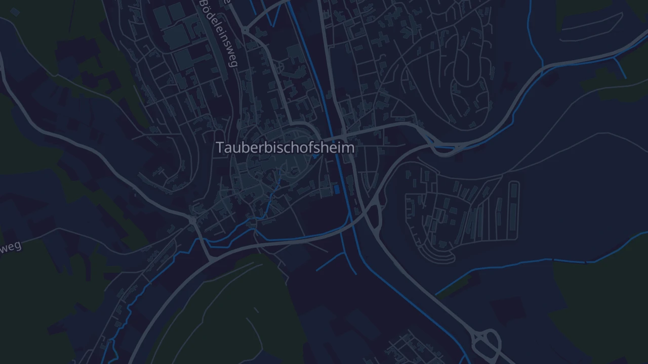 Karte von Tauberbischofsheim-Stadt