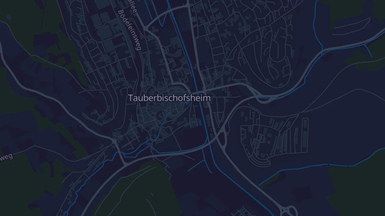 Karte von Tauberbischofsheim-Stadt