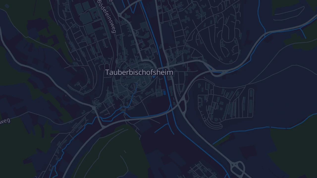 Karte von Tauberbischofsheim-Stadt