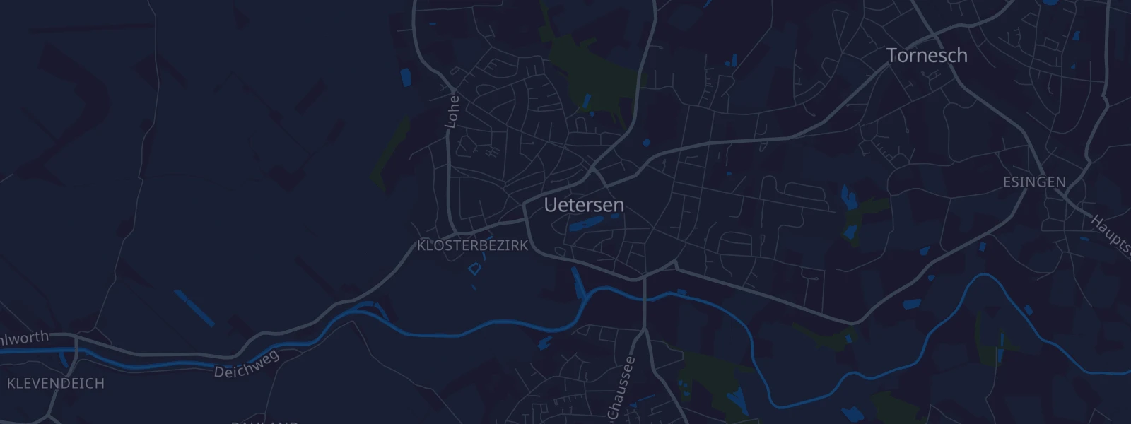Karte von Uetersen