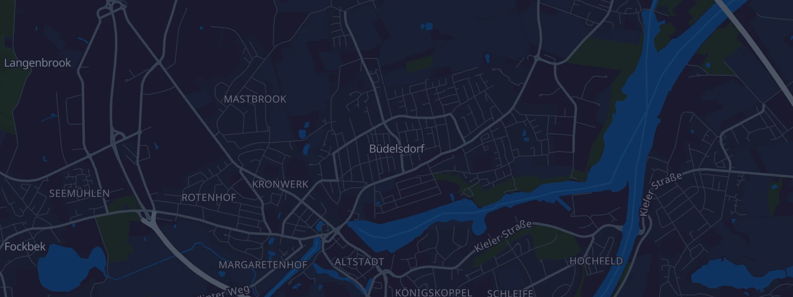 Karte von Büdelsdorf