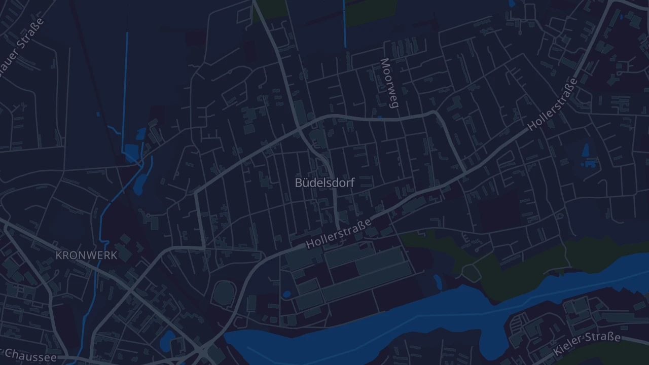 Karte von Büdelsdorf