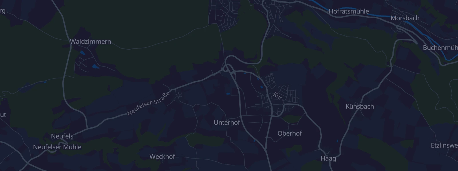 Karte von Künzelsau
