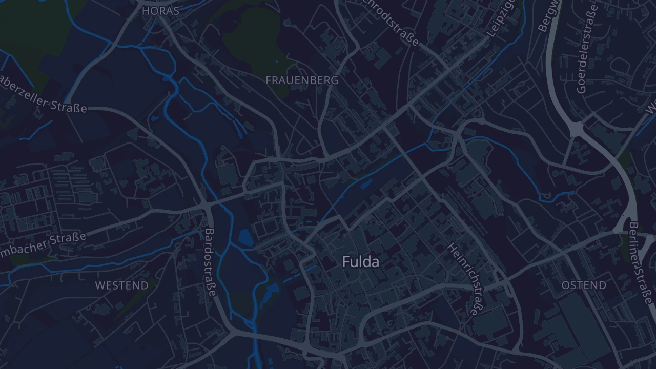 Karte von Fulda