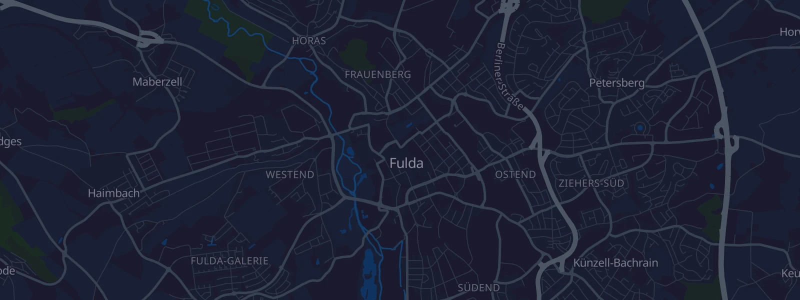 Karte von Fulda