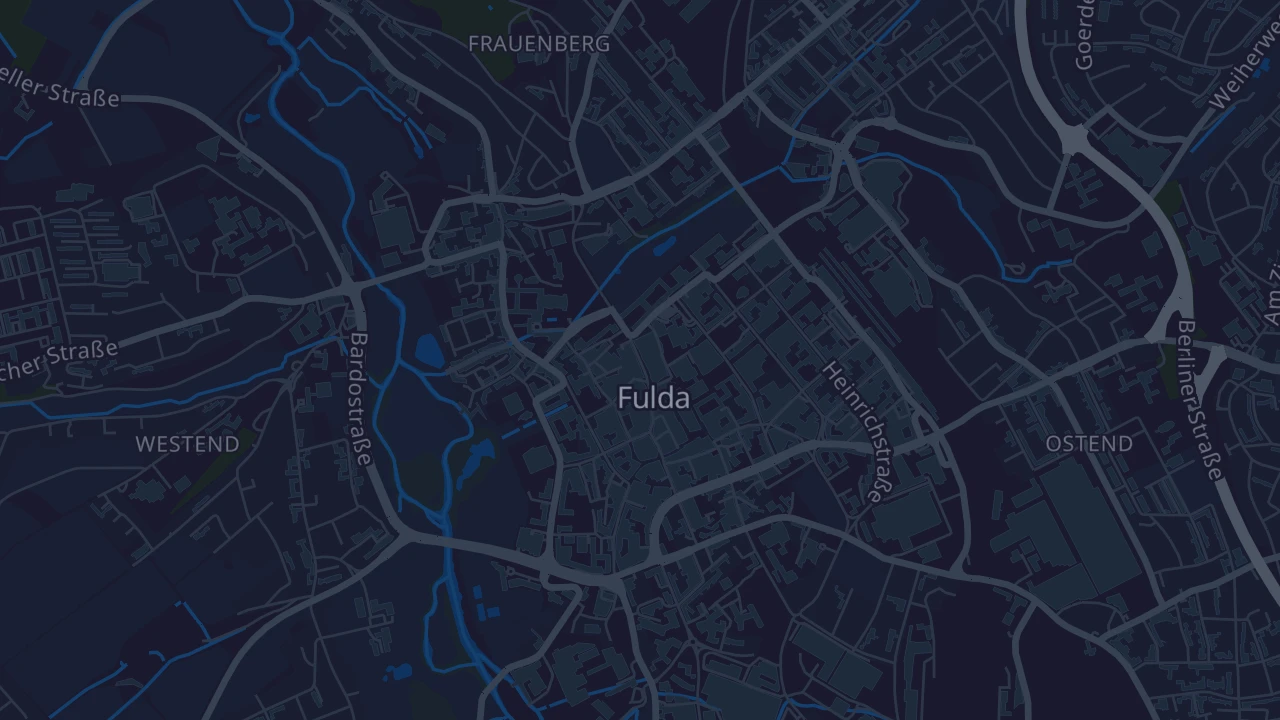 Karte von Fulda