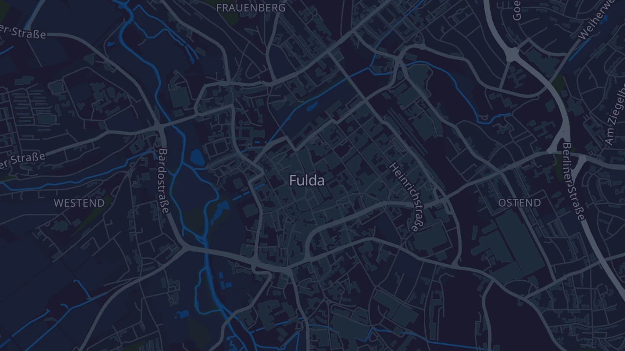 Karte von Fulda