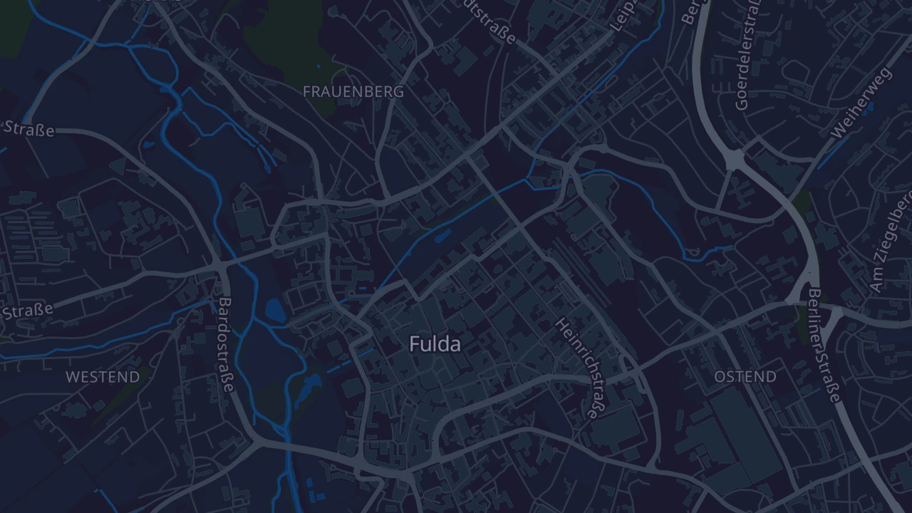 Karte von Fulda
