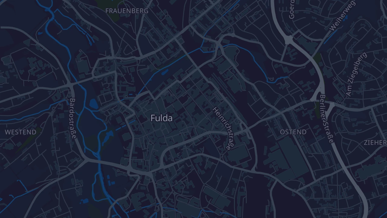 Karte von Fulda