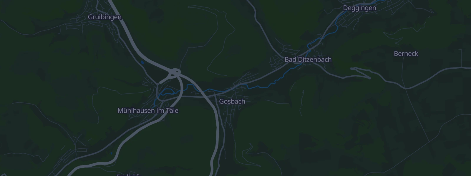 Karte von Gosbach