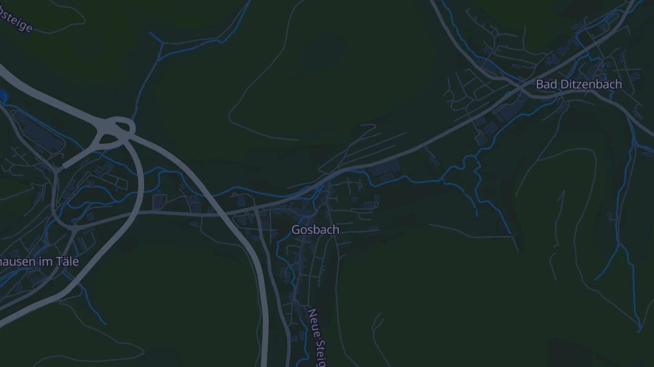 Karte von Gosbach