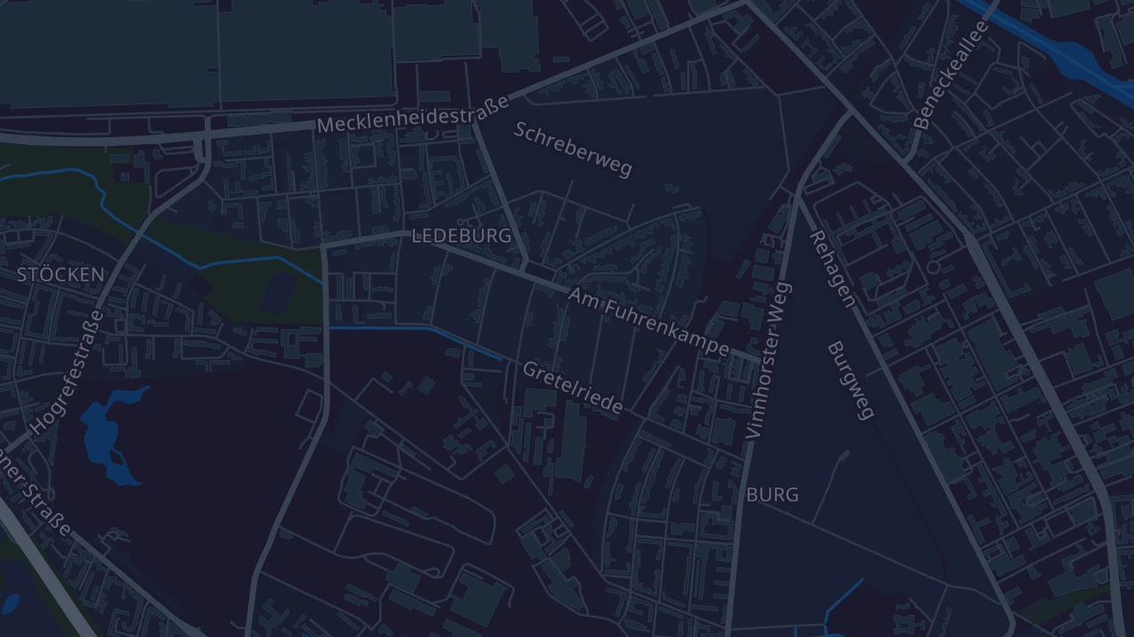 Karte von Hannover
