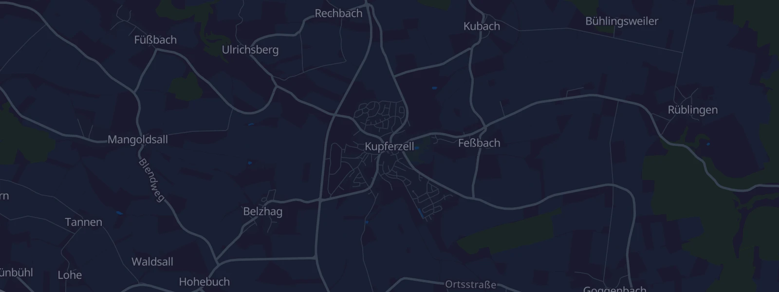 Karte von Kupferzell