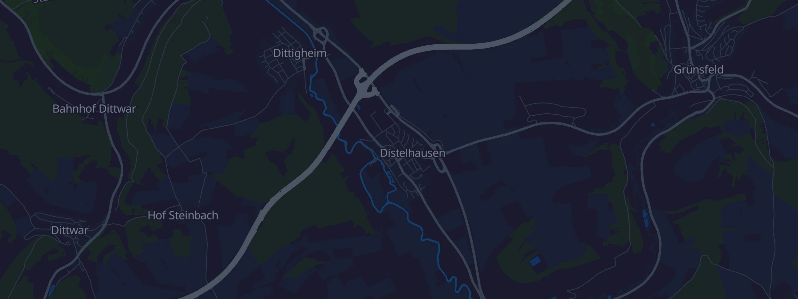 Karte von Tauberbischofsheim