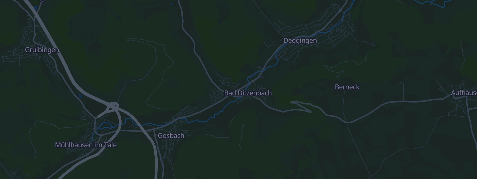 Karte von Bad Ditzenbach