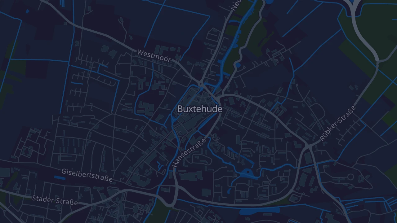 Karte von Buxtehude