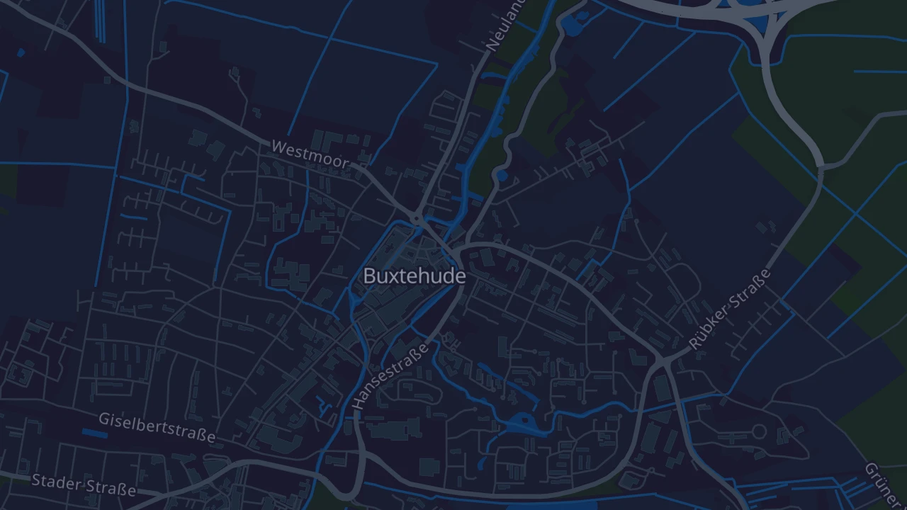 Karte von Buxtehude