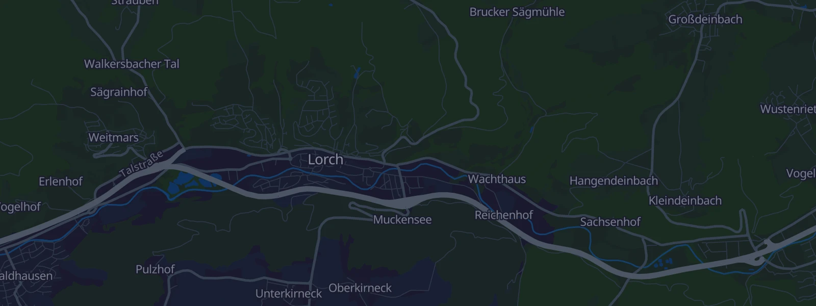 Karte von Lorch