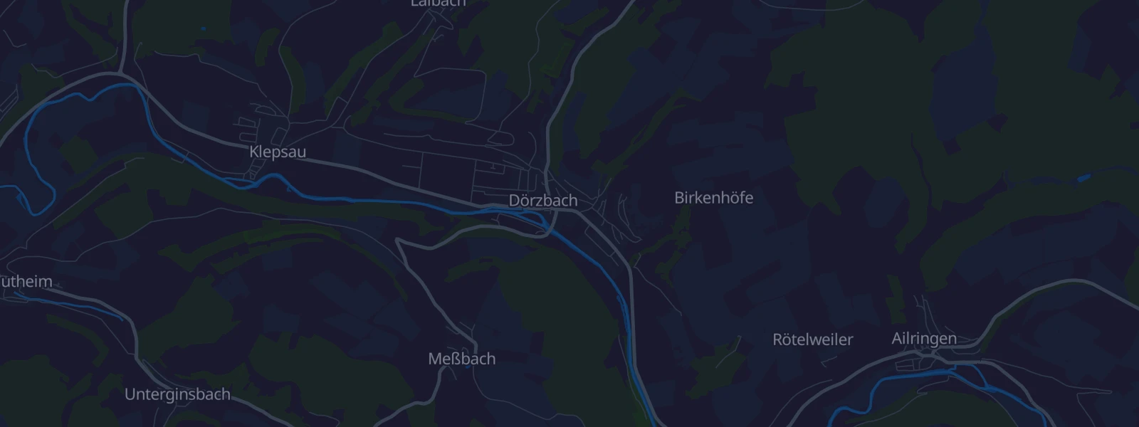 Karte von Meßbach
