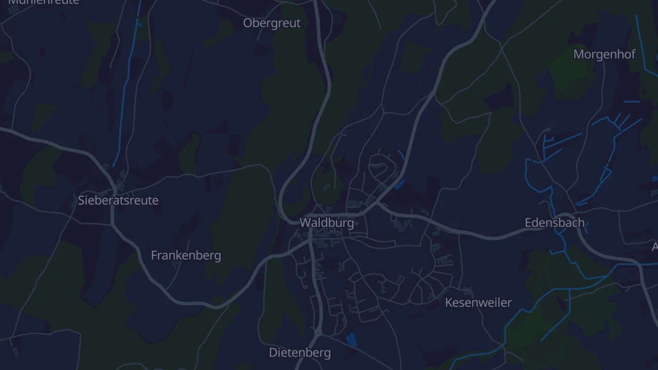Karte von Waldburg