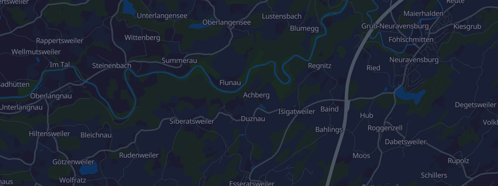 Karte von Achberg