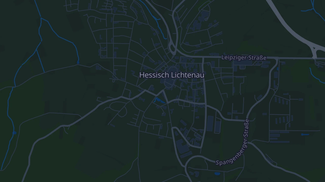 Karte von Hessisch Lichtenau