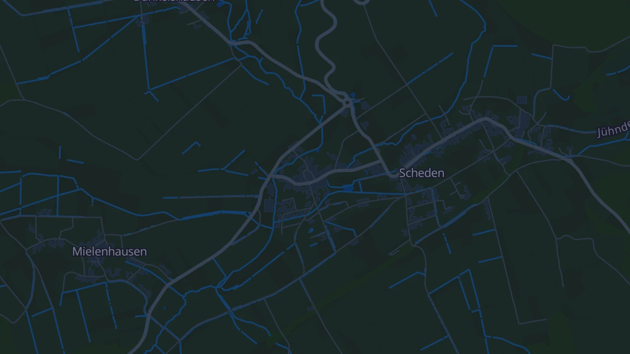 Karte von Scheden