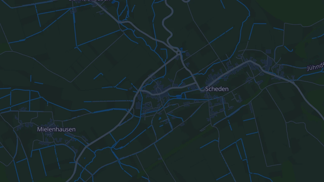 Karte von Scheden