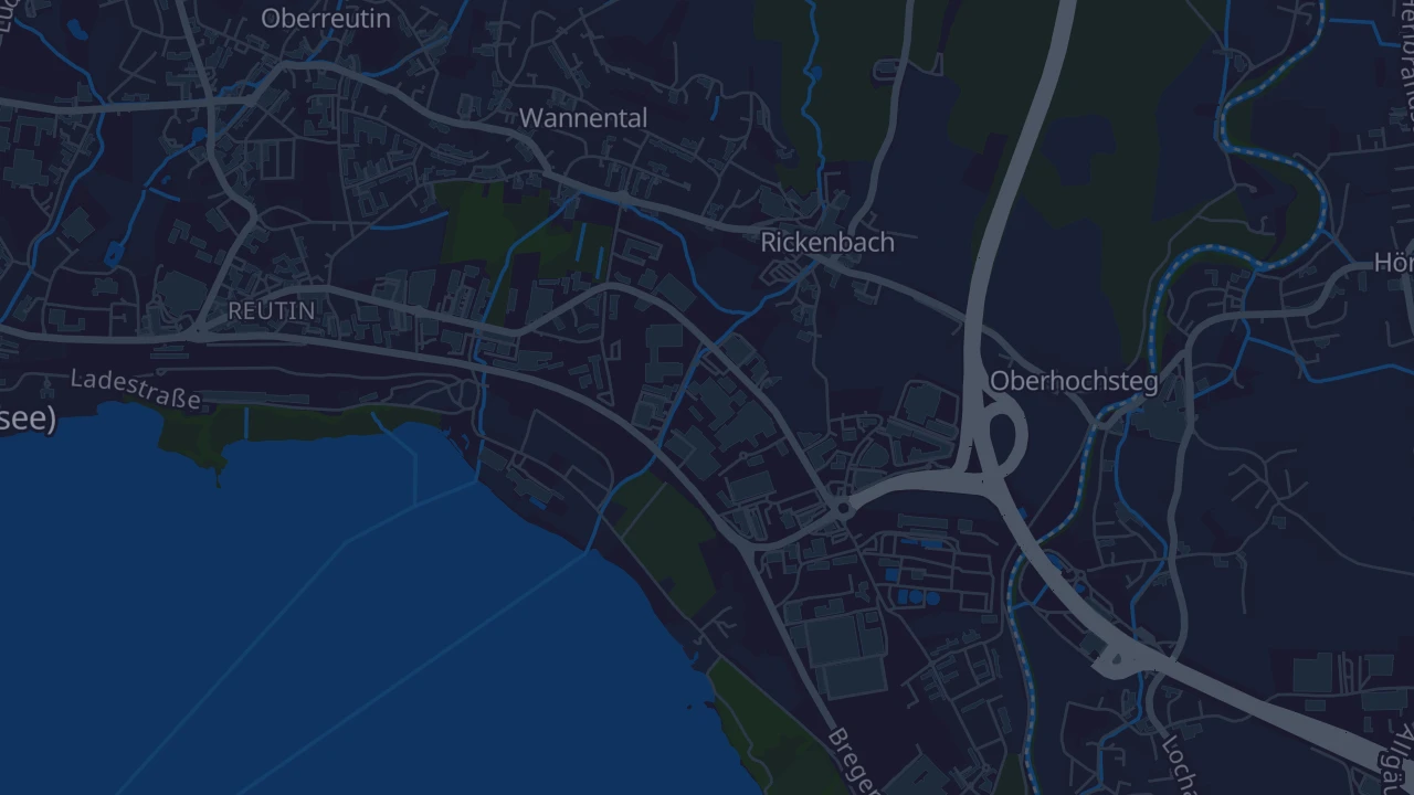 Karte von Lindau (Bodensee)
