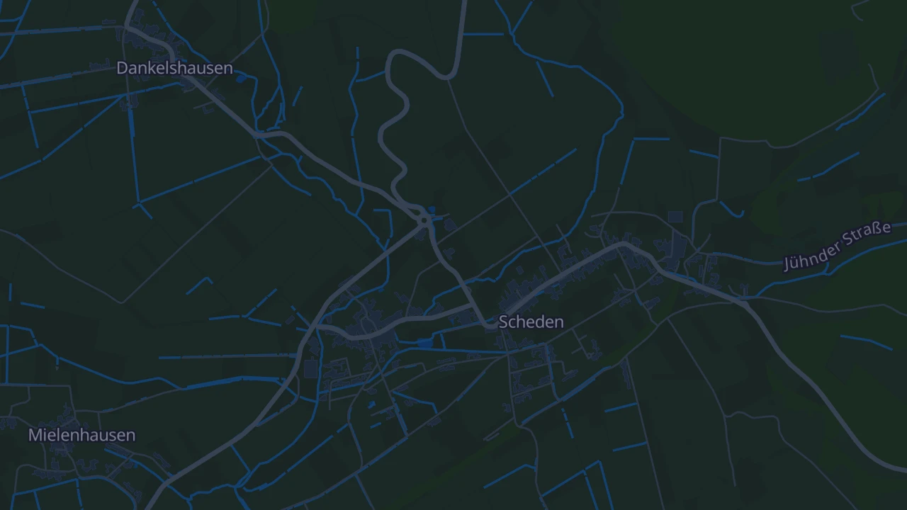 Karte von Scheden