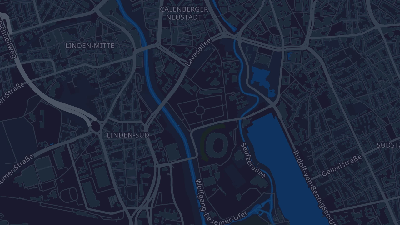 Karte von Hannover