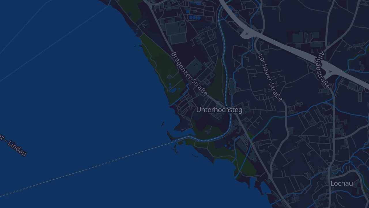 Karte von Lindau (Bodensee)