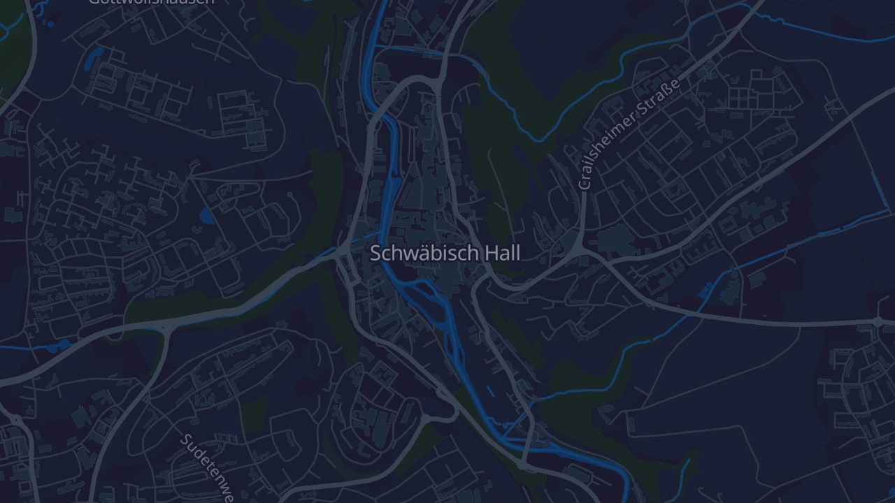 Karte von Schwäbisch Hall