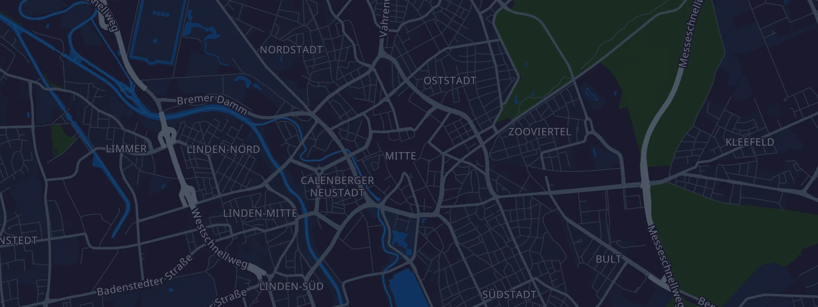 Karte von Hannover