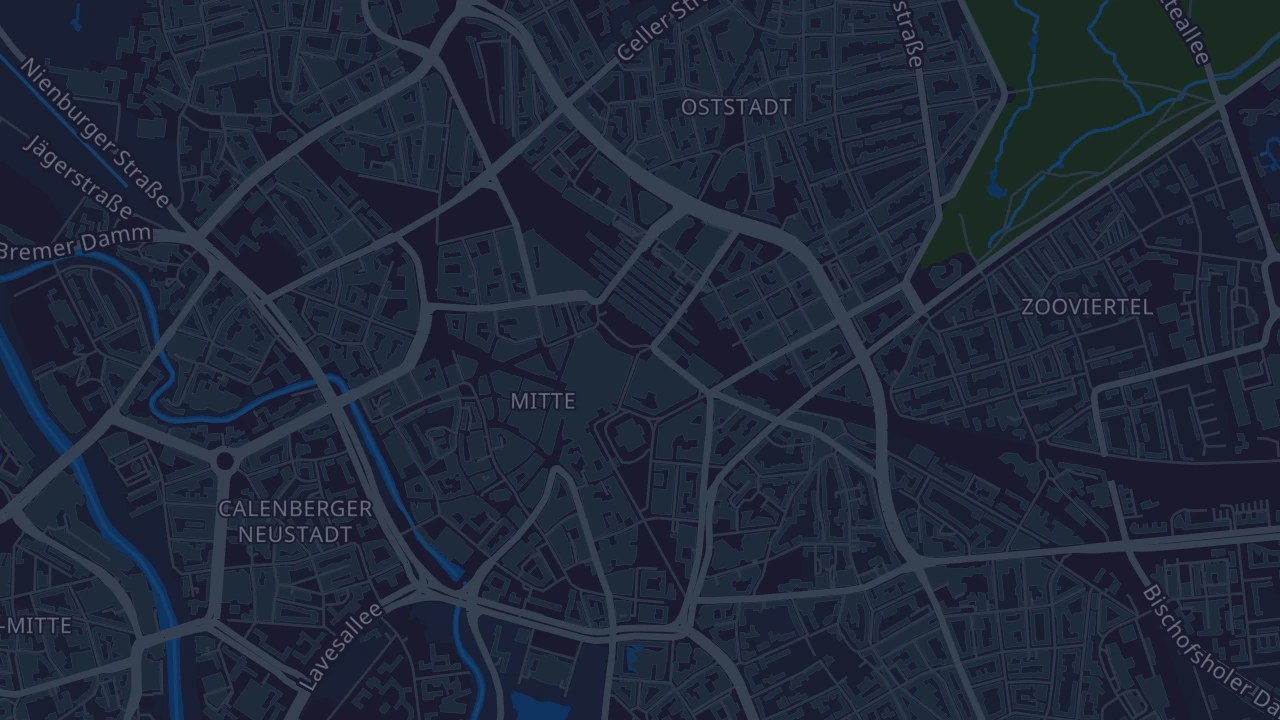 Karte von Hannover