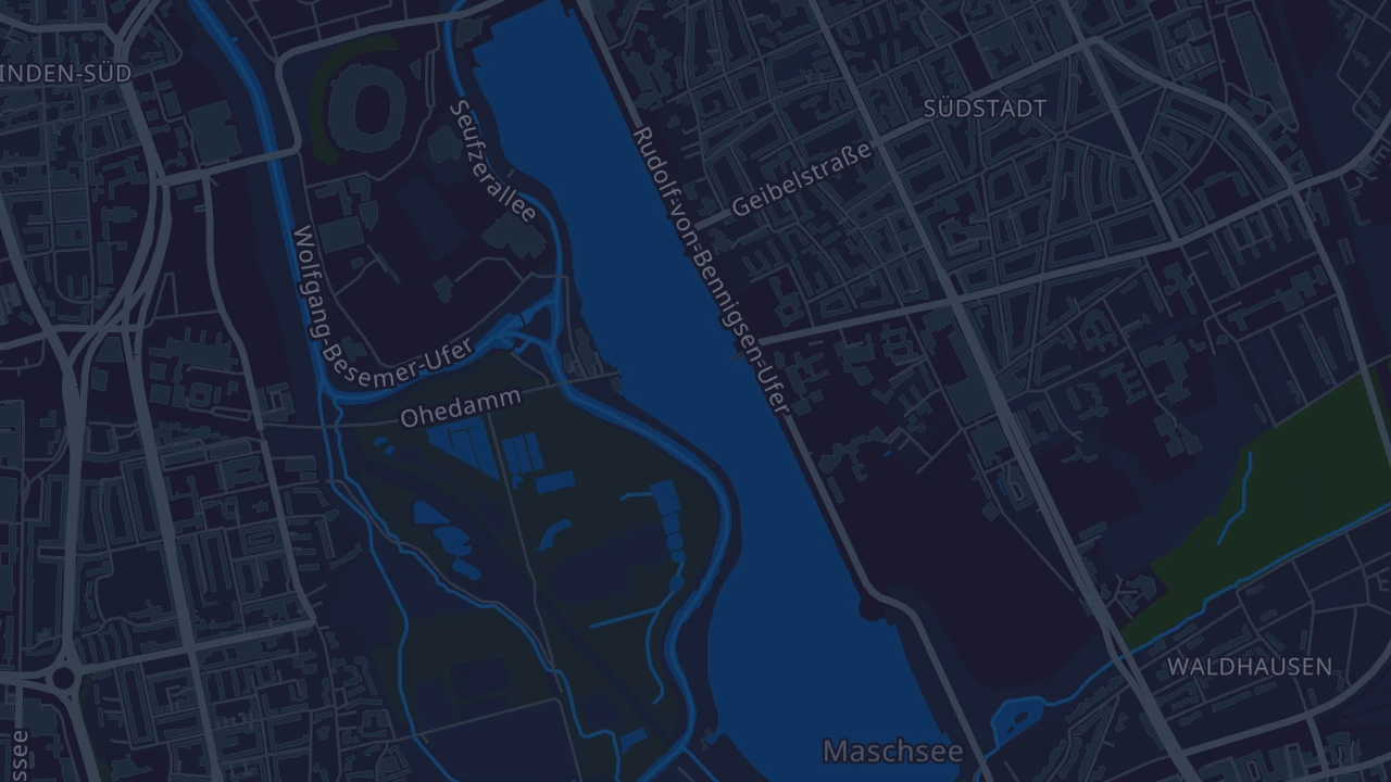 Karte von Hannover