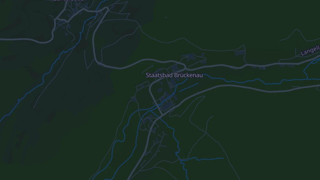 Karte von Bad Brückenau