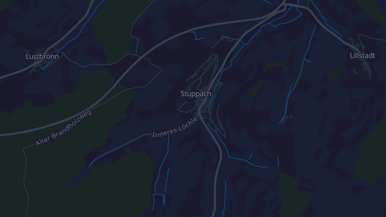 Karte von Bad Mergentheim