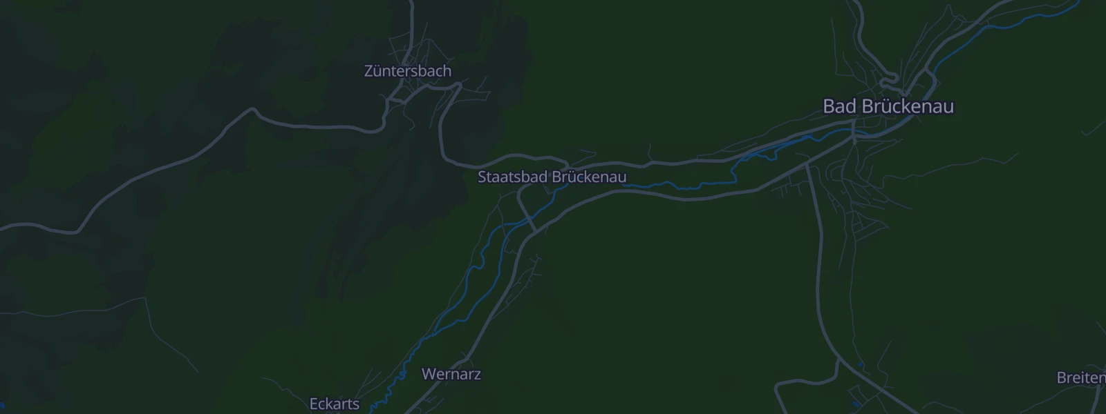 Karte von Bad Brückenau