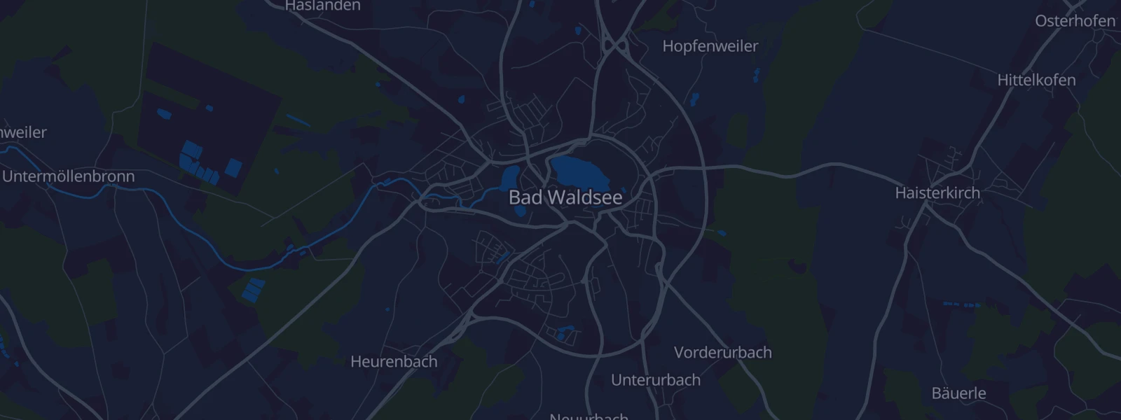 Karte von Waldsee