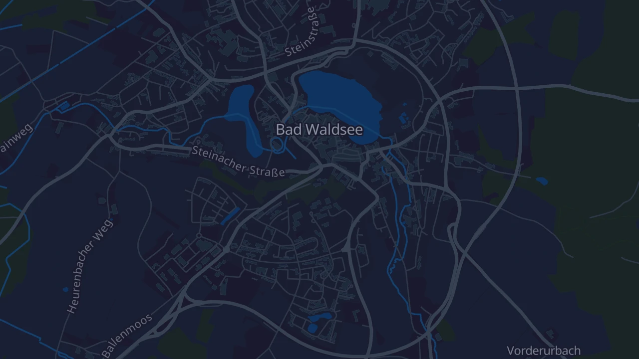 Karte von Bad Waldsee