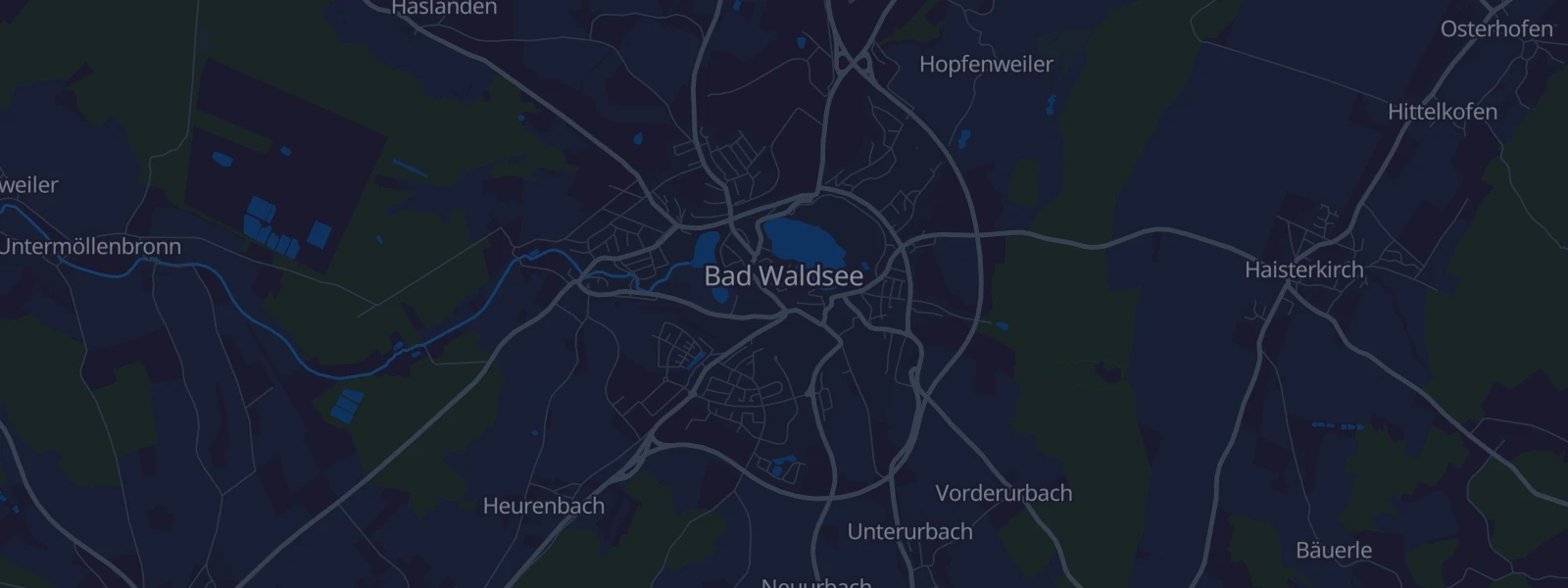 Karte von Bad Waldsee