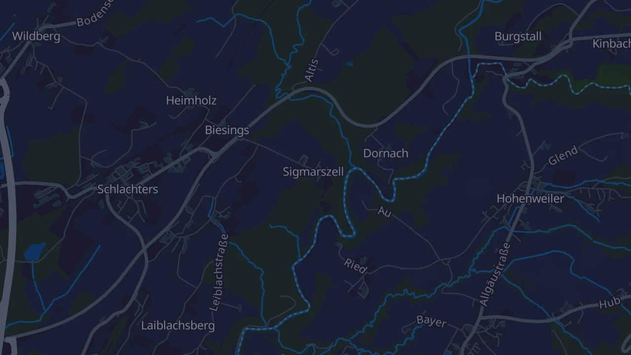 Karte von Sigmarszell