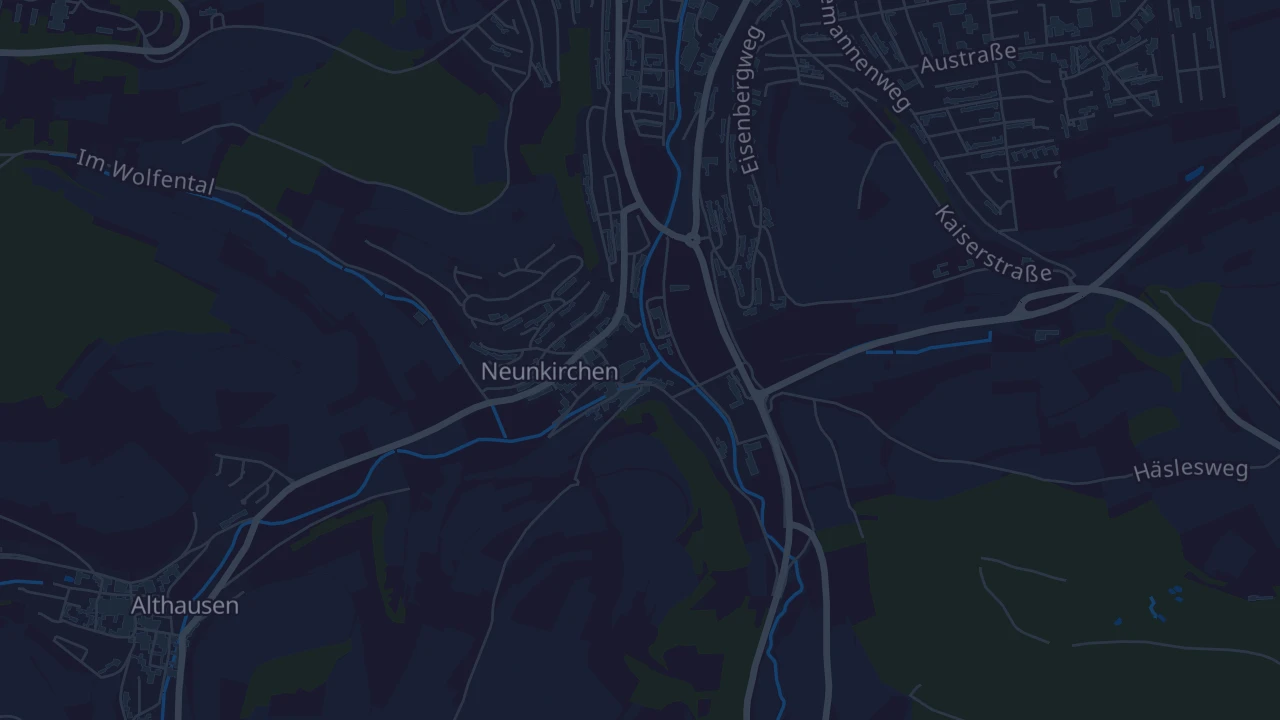 Karte von Bad Mergentheim