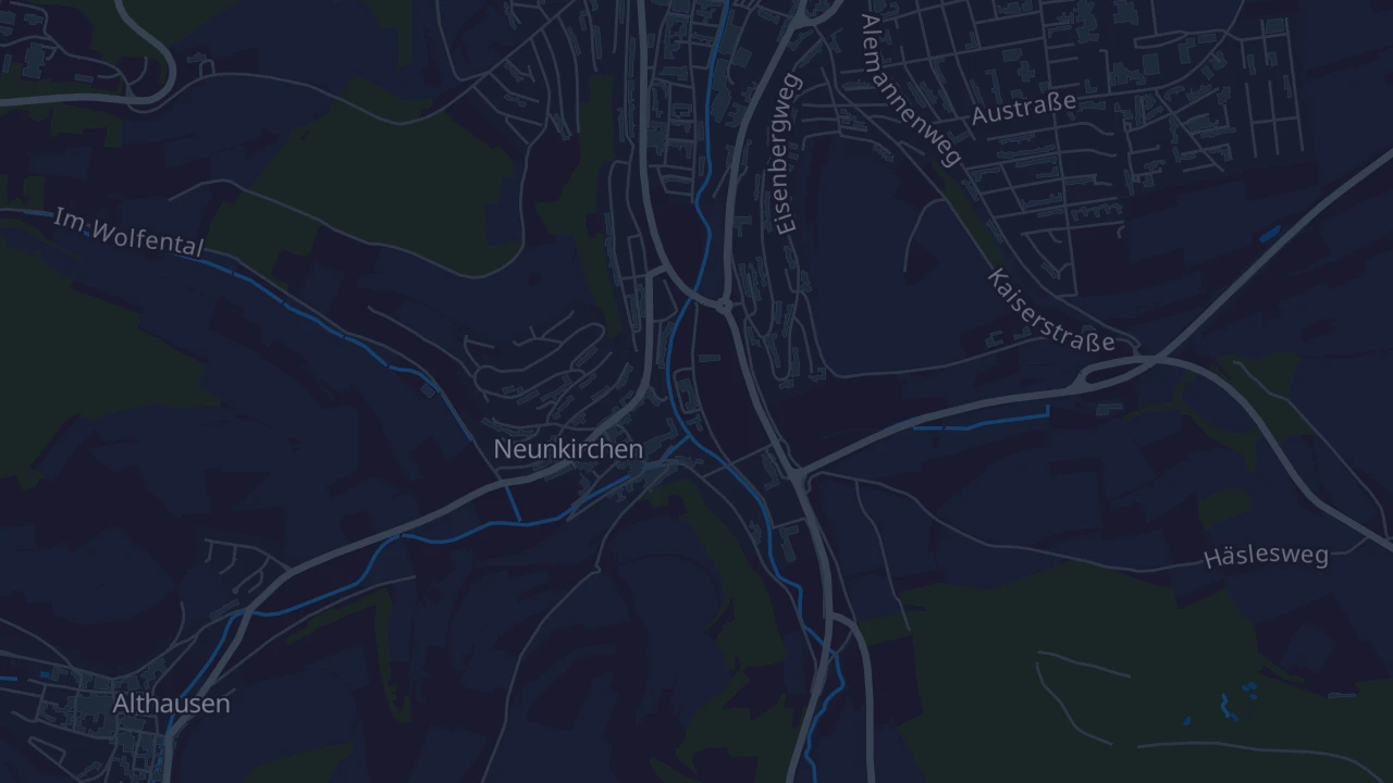 Karte von Bad Mergentheim