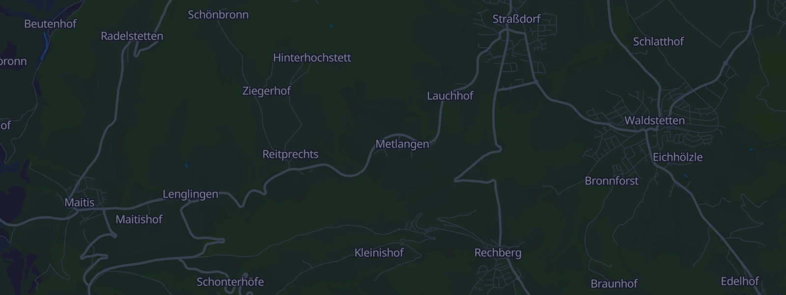 Karte von Schwäbisch Gmünd-Metlangen