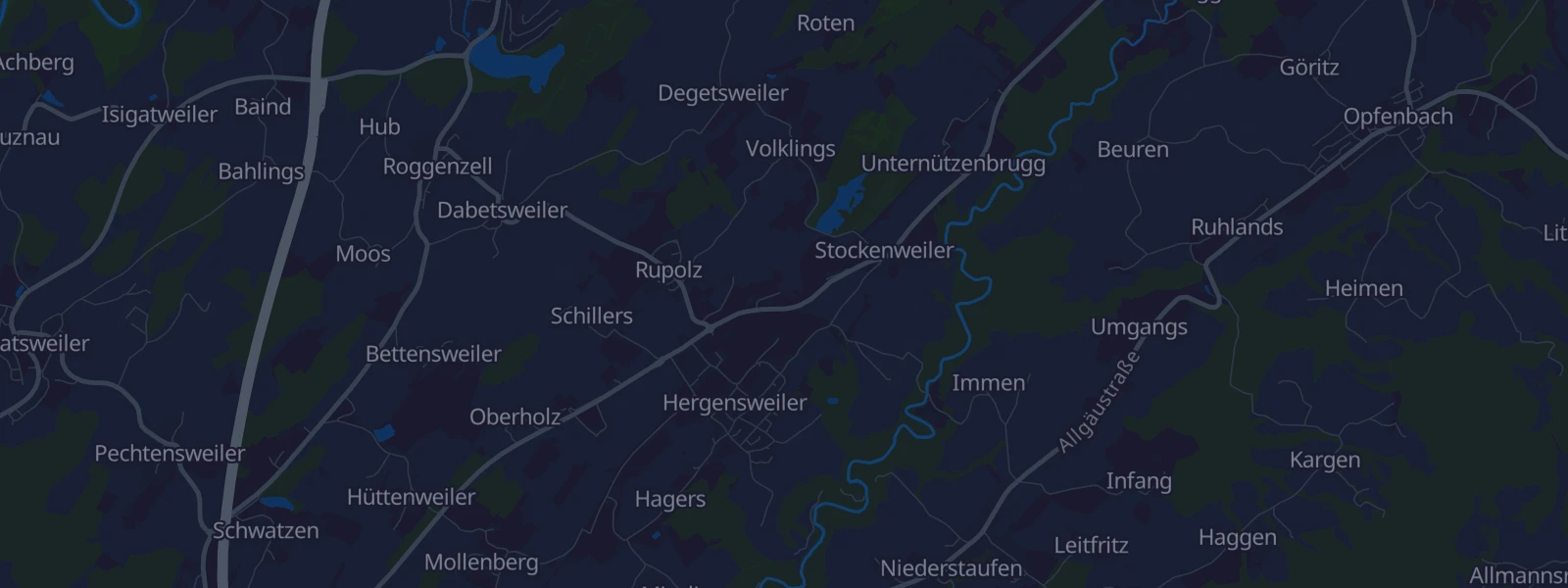 Karte von Hergensweiler